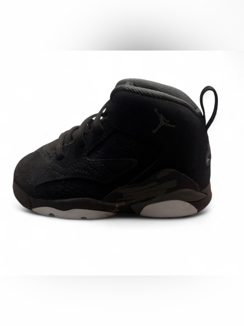 Jordan Kids Black High-Top Sneakers
